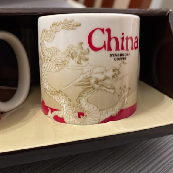 Set of 2 Demitasse Starbucks cups Shanghai and China - Picture 3 of 3